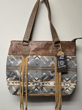 NWT Handmade Shoulder Bag - Thick Canvas